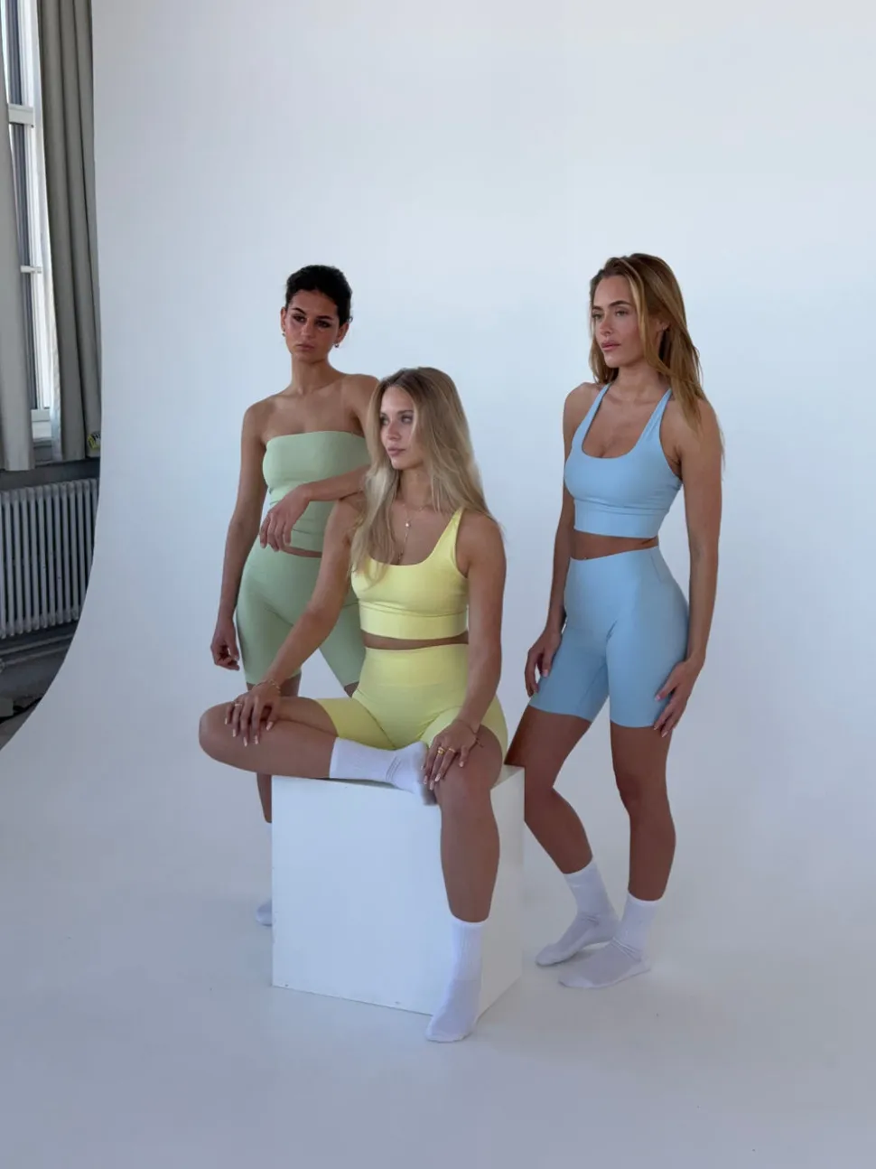 Crossback bra - Sky