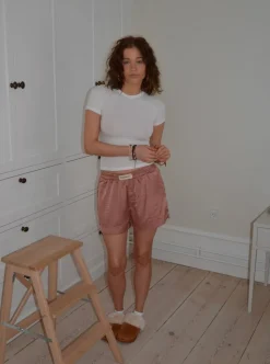 Day dreamin' pyjamasshorts i satin - Rosa
