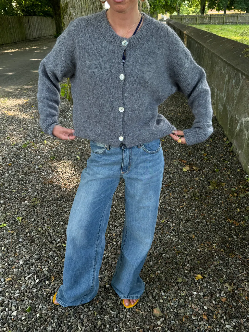 Desideria cardigan - Grå
