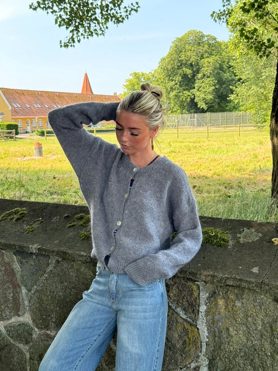 Desideria cardigan - Grå