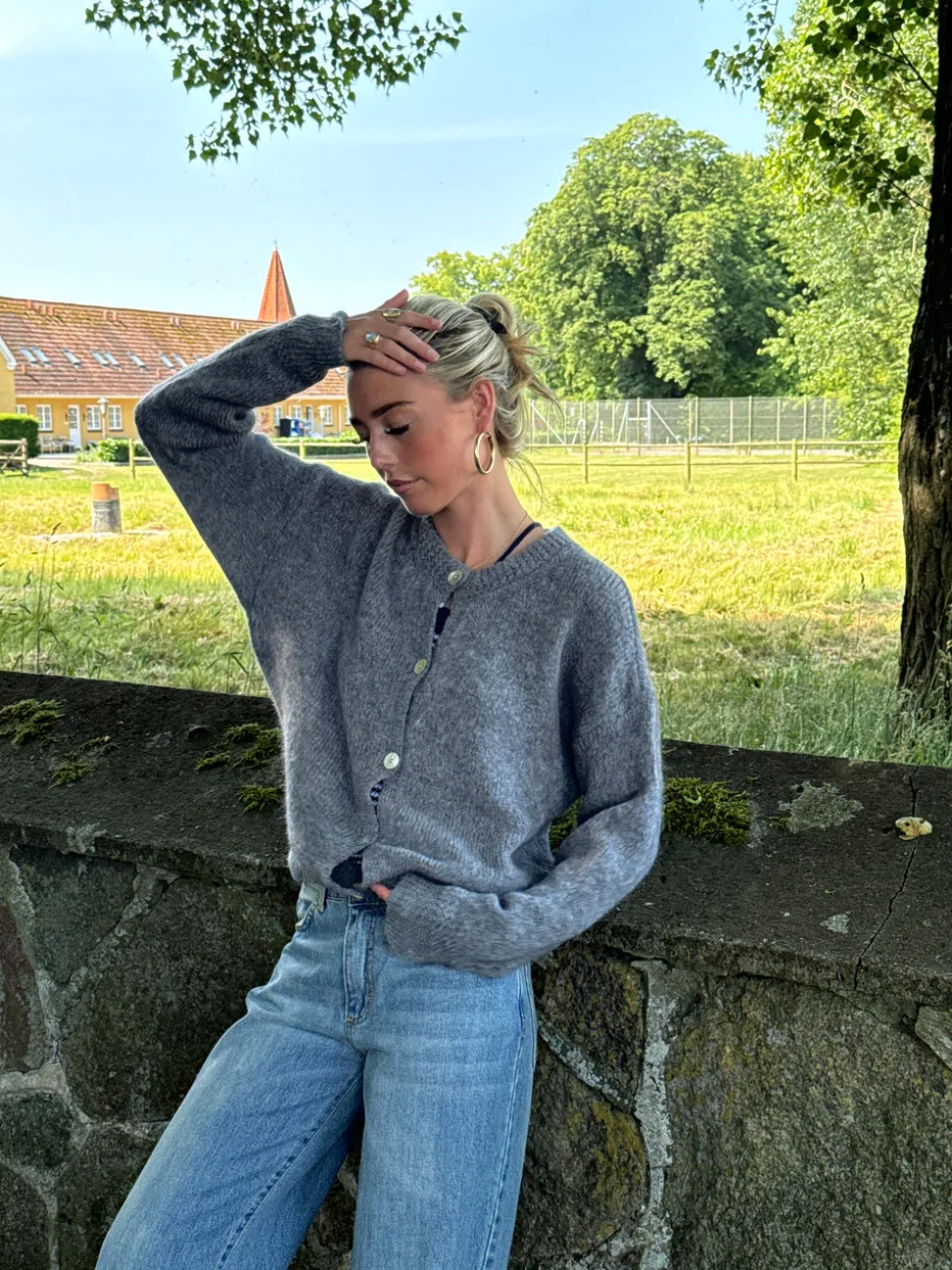 Desideria cardigan - Grå