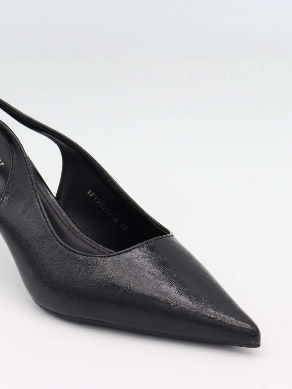 Donnatella slingback hæle - Sort