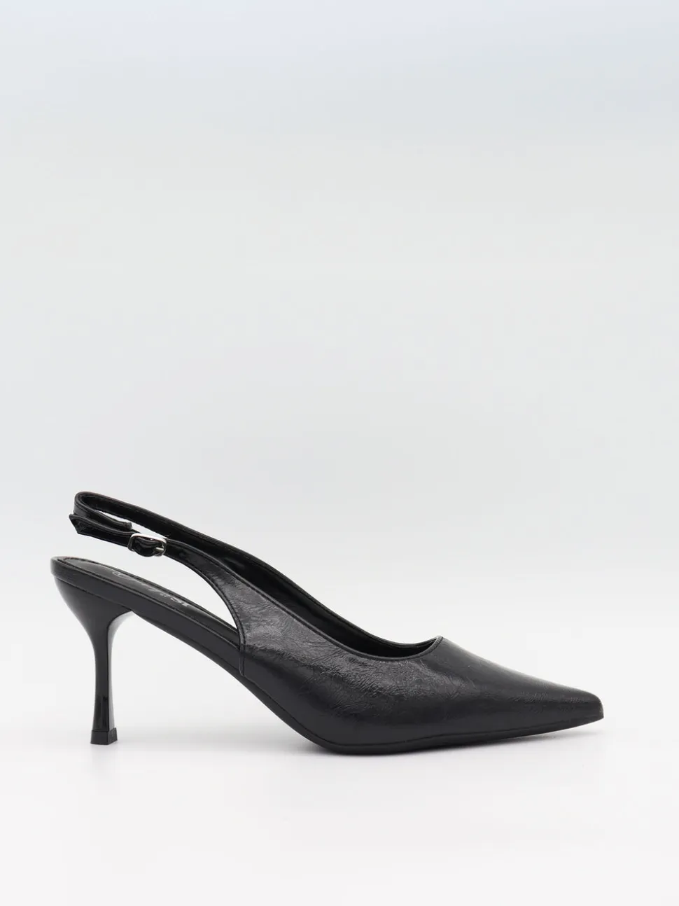 Donnatella slingback hæle - Sort