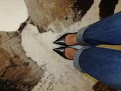 Donnatella slingback hæle - Sort