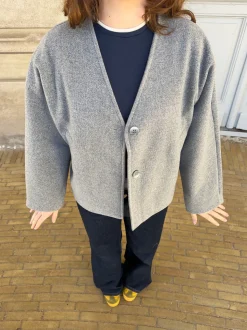 Eila jakke - Lysegrå
