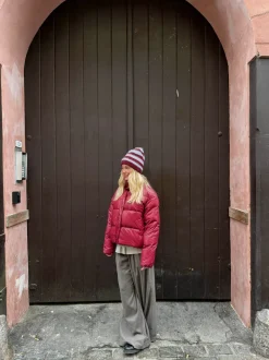 Elin pufferjakke - Rød