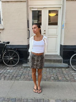 Emilla nederdel - Leopard
