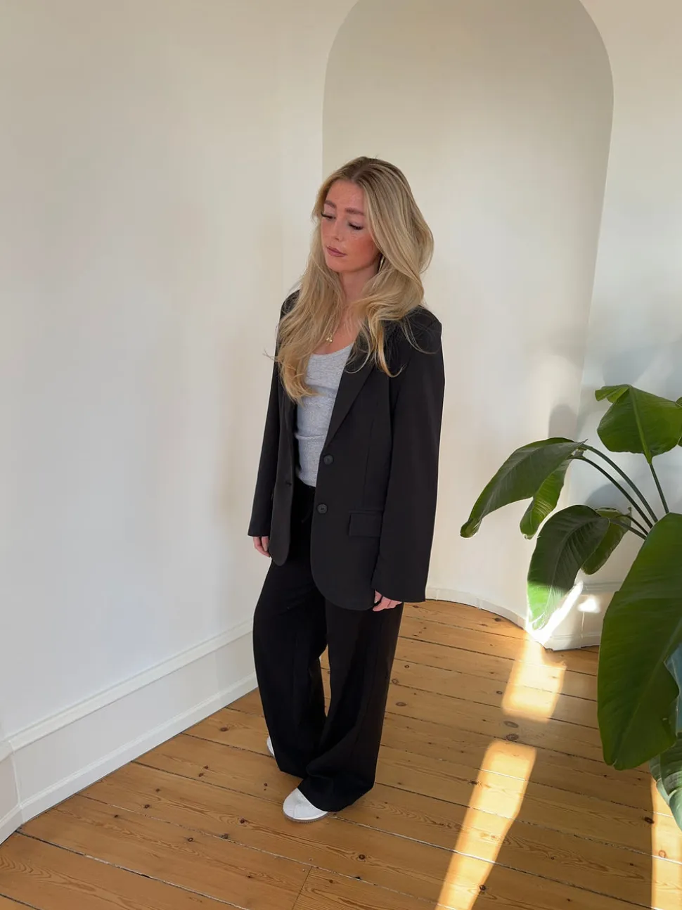 Epsilia oversized blazer - Sort