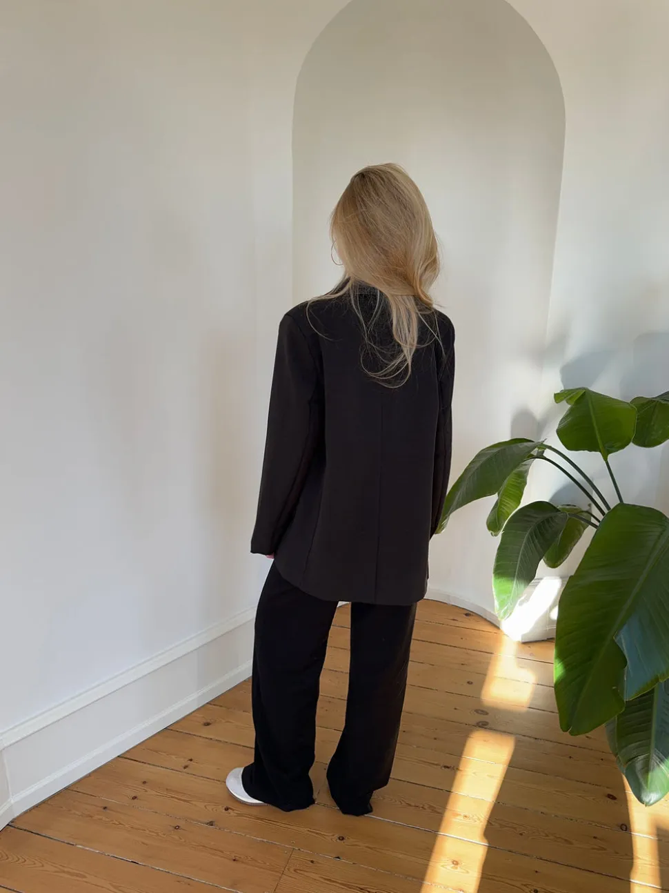 Epsilia oversized blazer - Sort