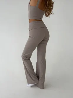 Essential flared pants - Ash