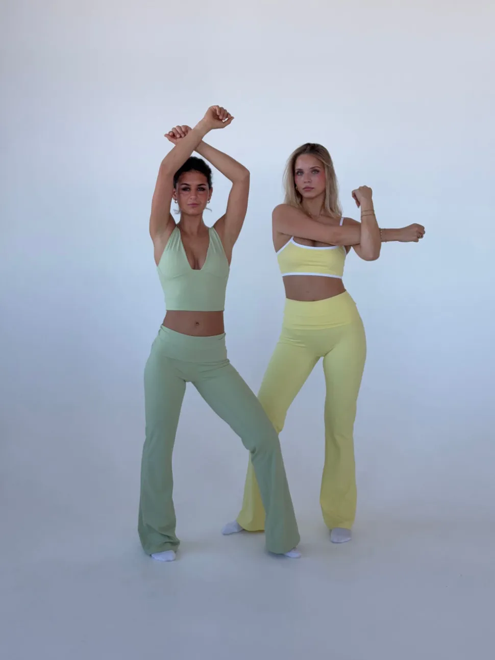 Essential flared pants - Butter