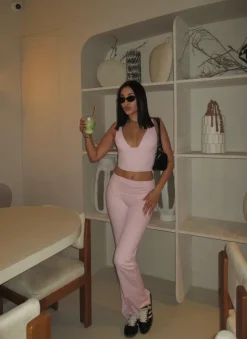 Essential flared pants - Candyfloss