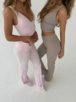 Essential flared pants - Candyfloss