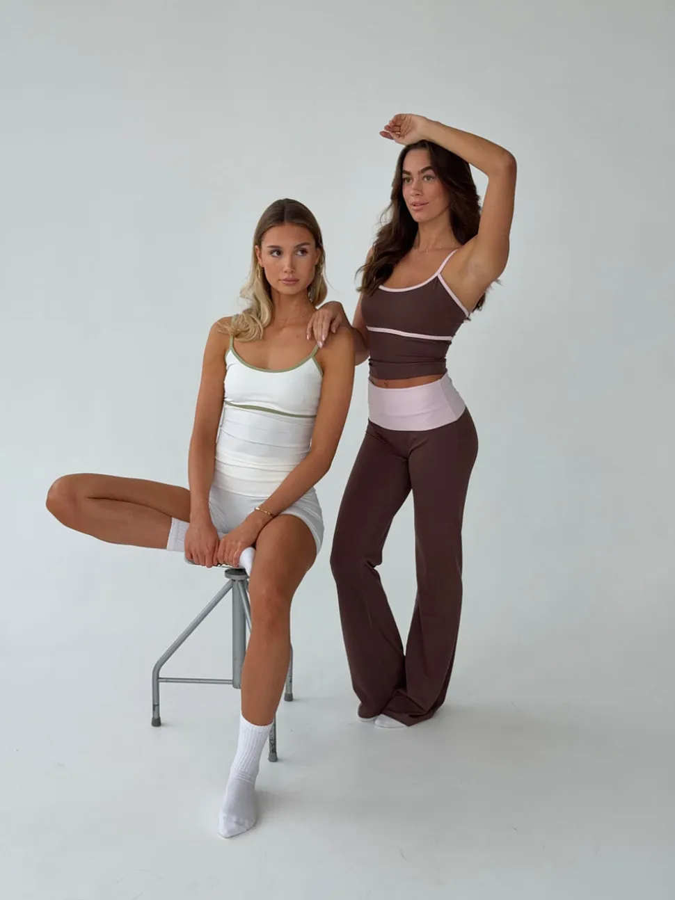Essential tank top - Marshmellow/matcha