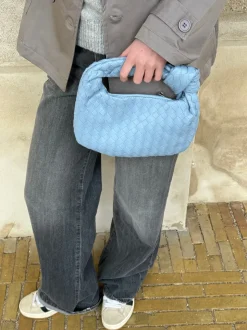 Florence taske mini - Babyblå