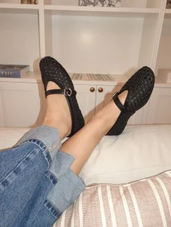 Flotana ballerina - Sort