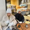 Fluffy handsker - Hvid