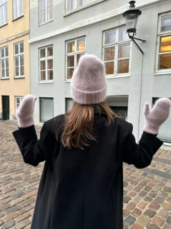 Fluffy handsker - Pink