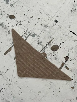 Gabi trekant tørklæde - Beige
