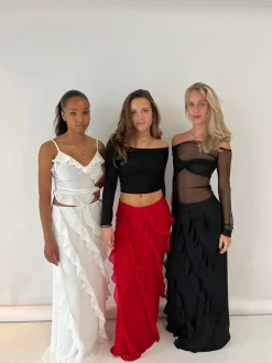 Galia bluse - Sort