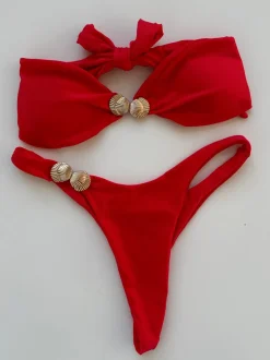 Ganna bikini - Rød