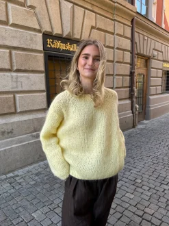 Genevieve striktrøje - Gul