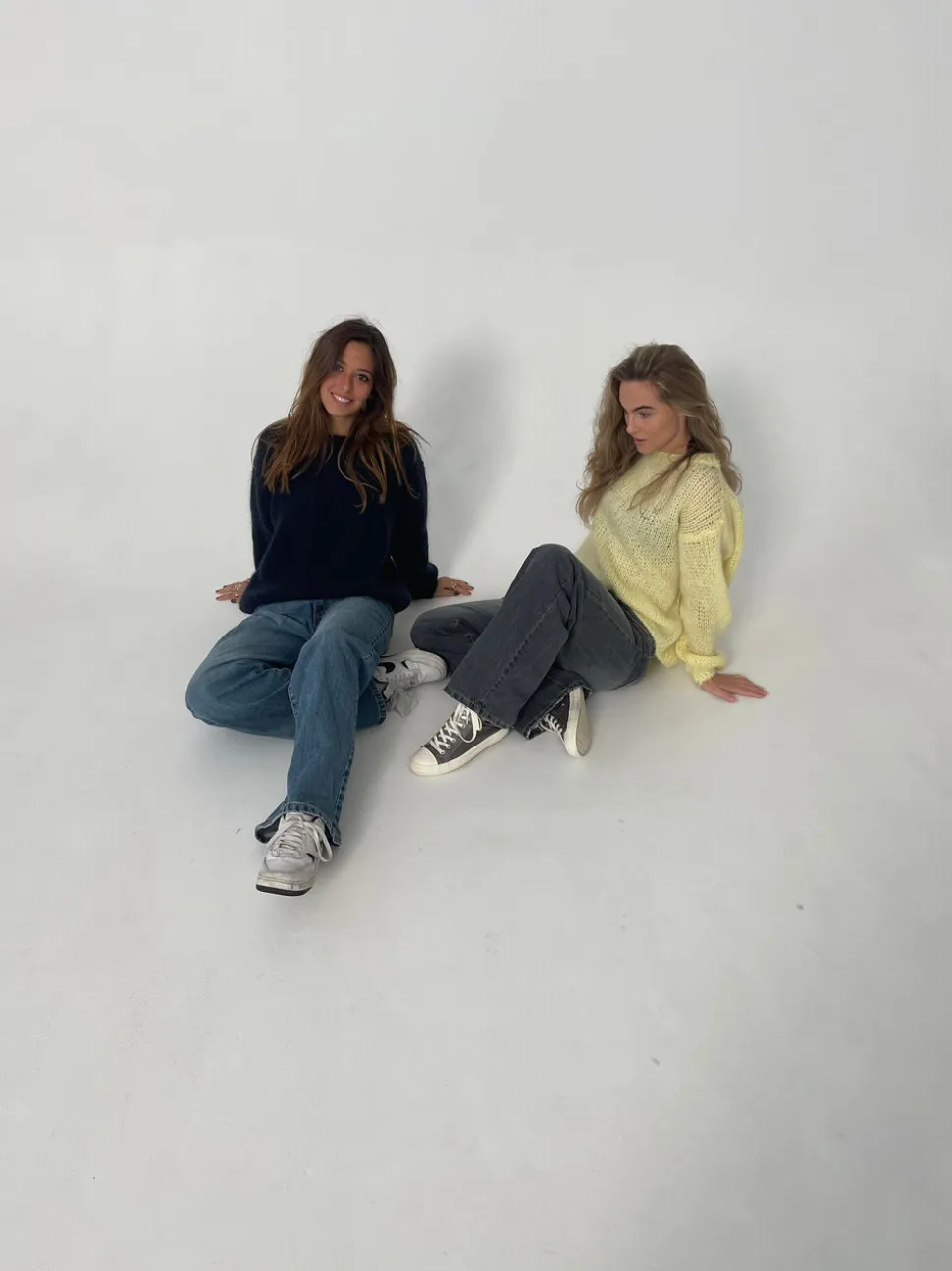 Genevieve striktrøje - Navy