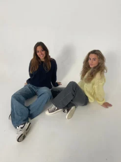 Genevieve striktrøje - Navy