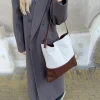 Genova skuldertaske - Beige/brun