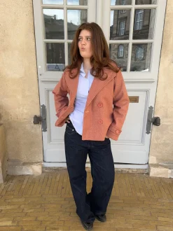 Ginalli jakke - Pink/rust