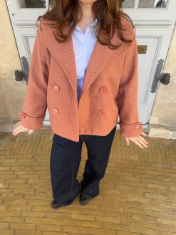Ginalli jakke - Pink/rust