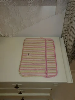 Honey computer sleeve - Lyserødt med striber