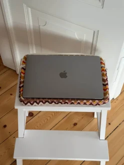 Honey computersleeve med mønster - Multifarvet