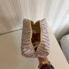 Honey lille toilettaske med striber - Blå/hvid/rød