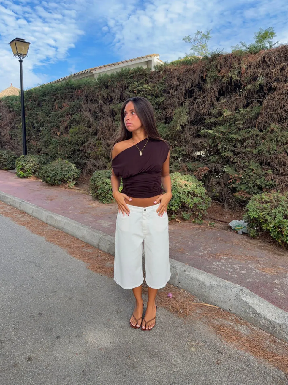 Inga bermudashorts - Hvid