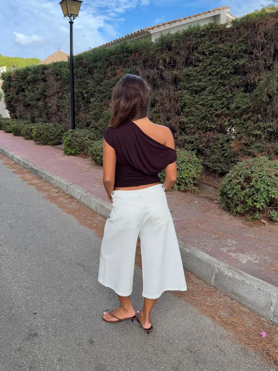 Inga bermudashorts - Hvid