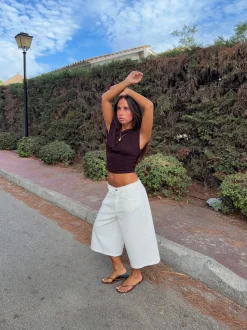 Inga bermudashorts - Hvid