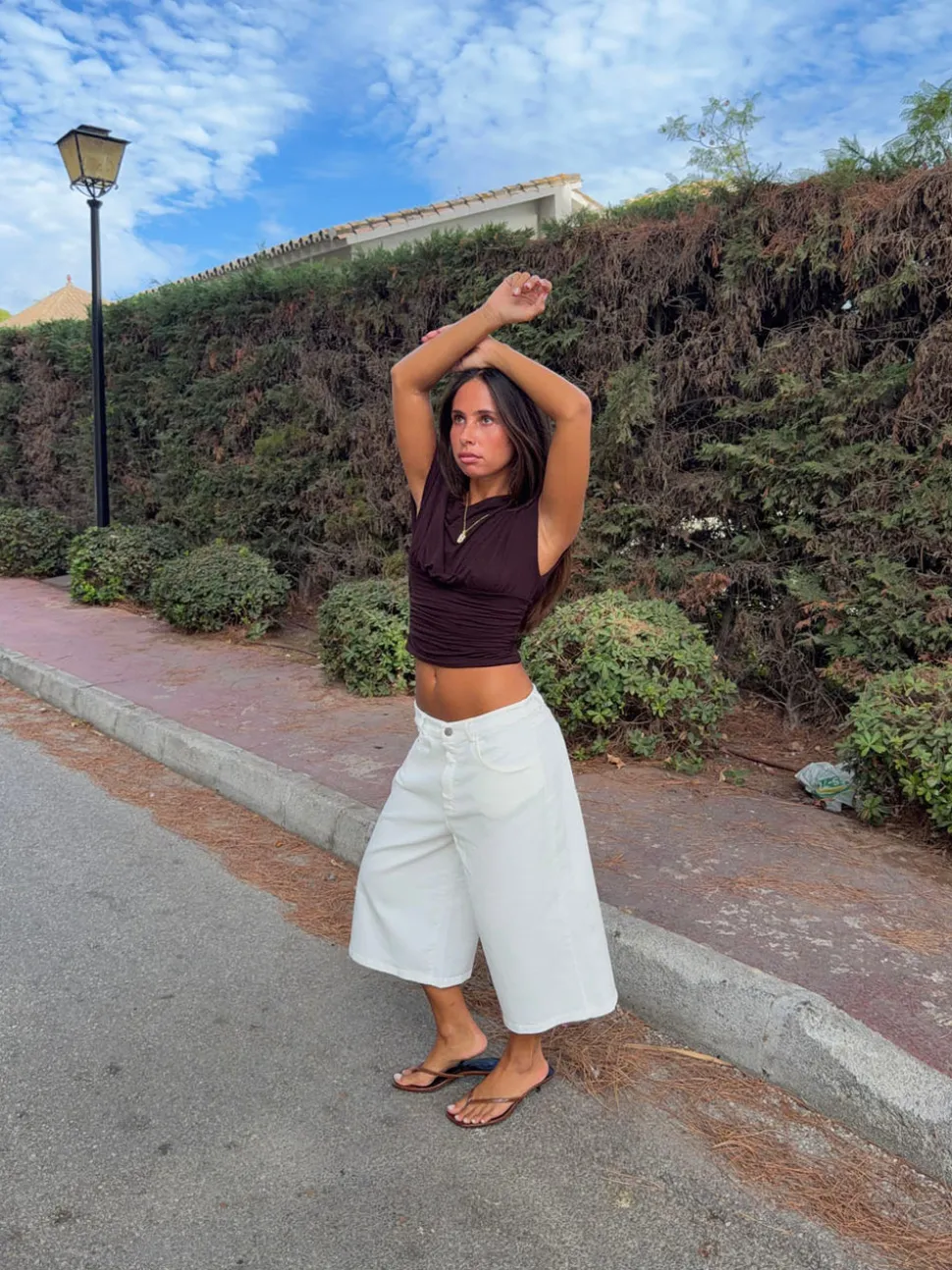 Inga bermudashorts - Hvid