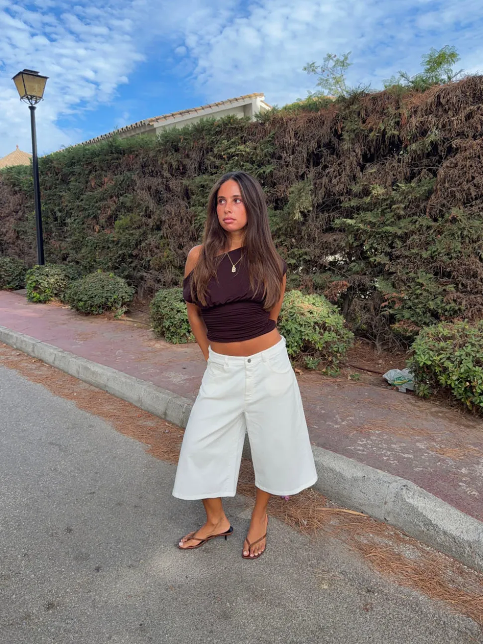 Inga bermudashorts - Hvid