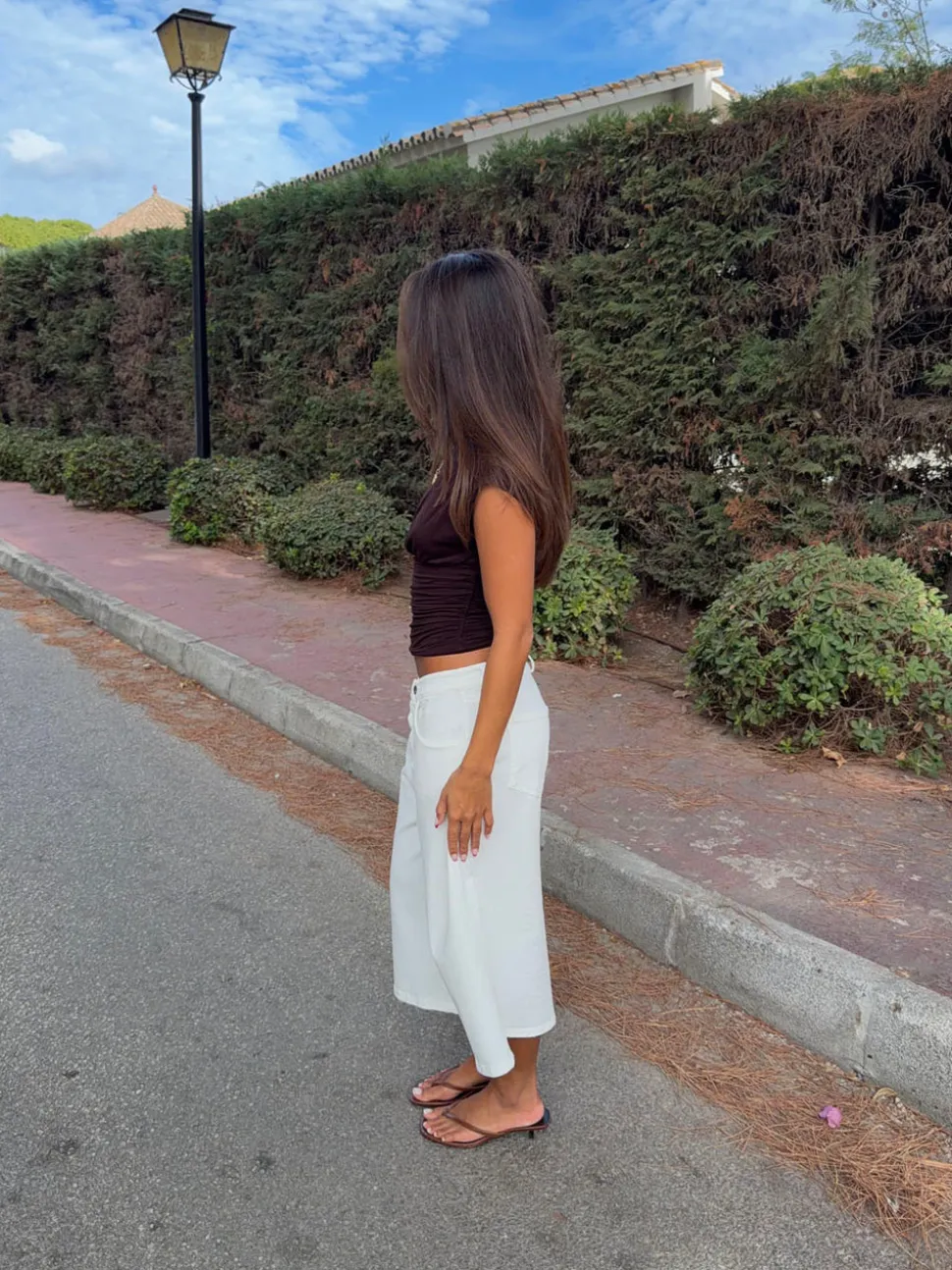 Inga bermudashorts - Hvid