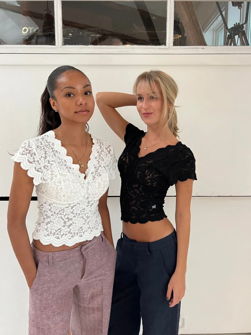 Isabel blondetop - Hvid