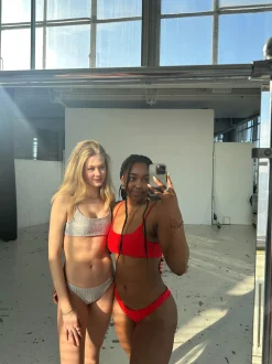 Jade bikini grå