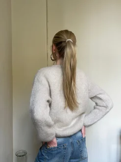 Jamilla mohair cardigan - Beige
