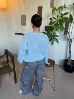 Jamilla mohair cardigan - Lyseblå