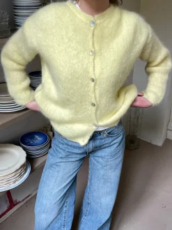 Jamilla mohair cardigan - Gul