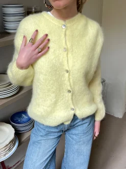 Jamilla mohair cardigan - Gul