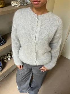 Jamilla mohair cardigan - Grå