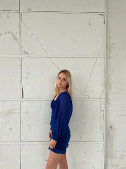 Joanna kjole - Blå