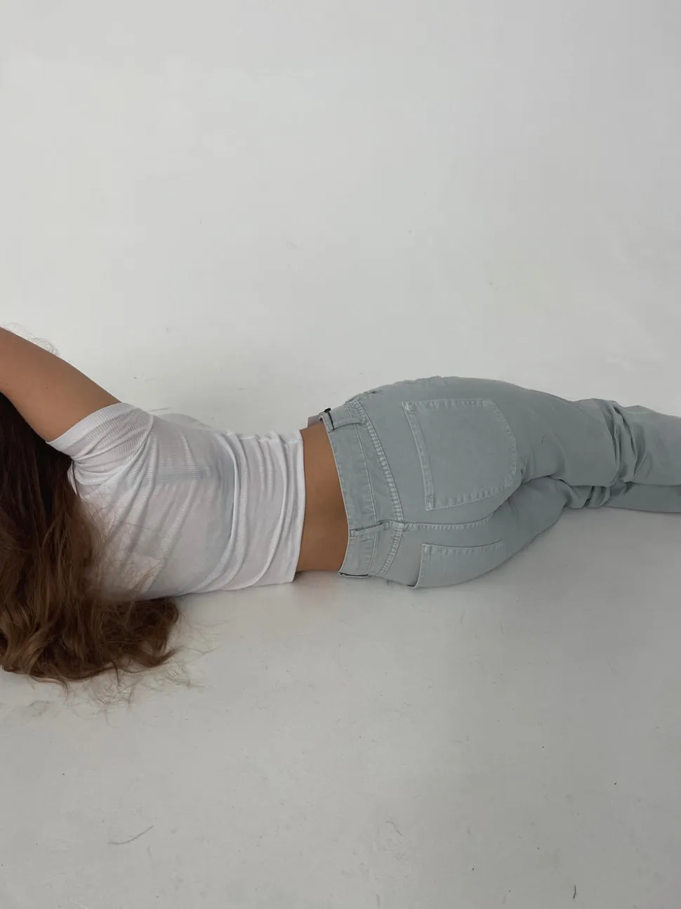 Josie jeans - Lysegrå