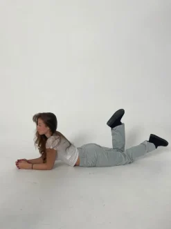 Josie jeans - Lysegrå